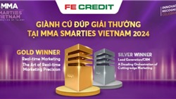  FE CREDIT nhận 2 giải thưởng tại MMA Smarties Vietnam 2024 