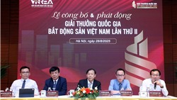 Lễ công bố & phát động Giải thưởng Quốc gia Bất động sản Việt Nam lần thứ II 