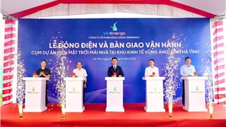 VinEnergo vận hành hệ thống điện mặt trời kết hợp pin lưu trữ tại Hà Tĩnh