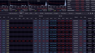 Chứng khoán giảm sâu, cổ phiếu bất động sản “nằm sàn”
