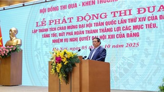 Thủ tướng phát động thi đua cao điểm chào mừng Đại hội XIV của Đảng
