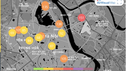  Ô nhiễm không khí những ngày này ở Hà Nội ảnh hưởng lớn tới sức khỏe con người 