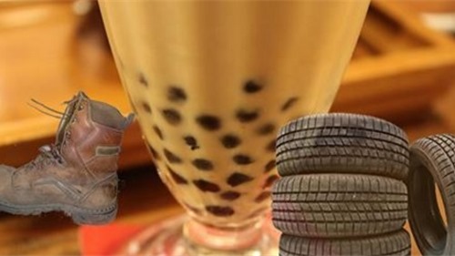 Trân châu trong trà sữa Trung Quốc làm từ lốp xe?