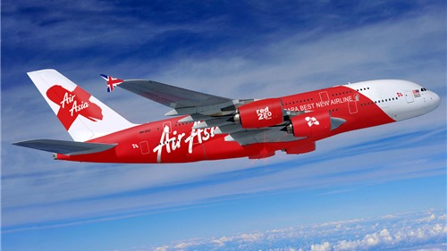 Bảng giá vé máy bay Air Asia khuyến mãi nhân dịp Noel và Tết Dương lịch 2016