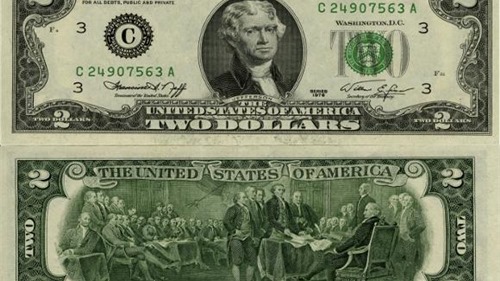 Theo mê tín, 2 USD từng được xem là đồng tiền xui xẻo