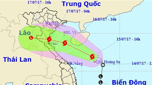 Tin bão số 2: Hướng đi mới nhất của cơn bão Talas tại Việt Nam
