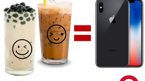 Nhịn cafe, mua iPhoneX