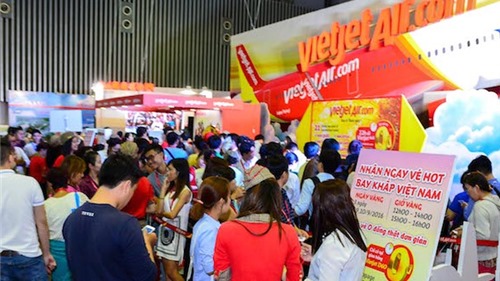 Vietjet mở bán 700.000 vé 0 đồng chào đón Hội chợ Du lịch quốc tế TPHCM 2017