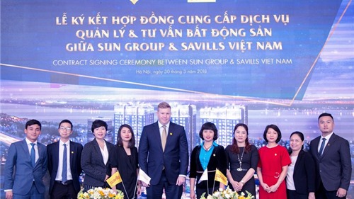 Tập đoàn Sun Group chỉ định đối tác Savills Việt Nam quản lý tổ hợp 5 sao gần Hồ Gươm