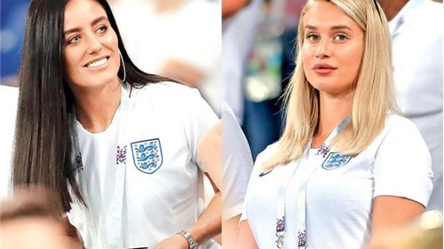 Hình ảnh xinh lung linh của các nàng Wags cầu thủ trên khán đài World Cup 2018