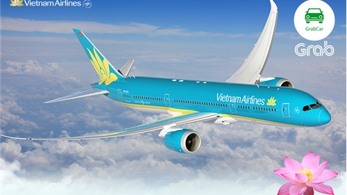 Khách hàng của Grab sắp được đổi điểm thành chuyến bay Vietnam Airlines