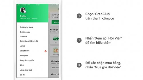 Grab thử nghiệm chương trình Gói hội viên GrabClub, tiết kiệm 40% cho người dùng