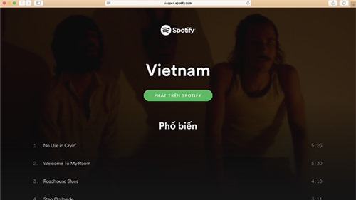 Spotify đổ bộ vào Việt Nam
