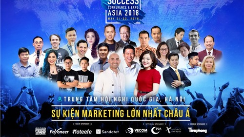 Success Conference & Expo Asia 2018: Sự kiện Marketing quy mô quốc tế sắp diễn ra tại Việt Nam