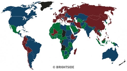 Vì sao hộ chiếu trên thế giới chỉ có 4 màu cơ bản, có cả bản đồ thế giới chia theo màu hộ chiếu