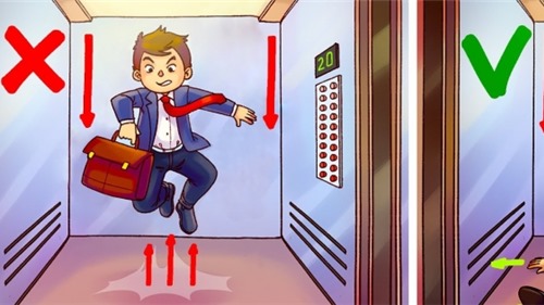 Kỹ năng đặc biệt cứu mạng bạn nếu mắc kẹt trong thang máy rơi tự do