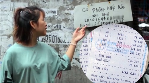 Dân thuê trọ ở Hà Nội "cắn răng" trả tiền điện với giá cao ngất ngưởng