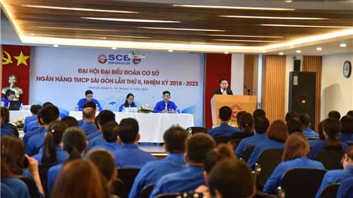 SCB tổ chức thành công Đại hội Đoàn Thanh niên cơ sở lần thứ II, nhiệm kỳ 2018-2023