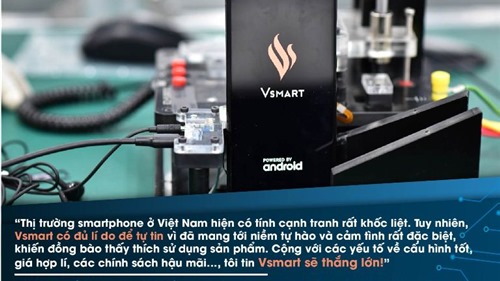 Chuyên gia công nghệ ấn tượng về điện thoại Vsmart