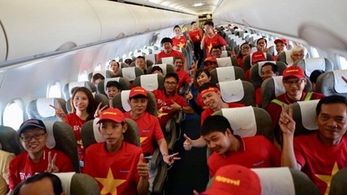 Tăng chuyến bay phục vụ cổ động viên đến Malaysia xem Chung kết bóng đá