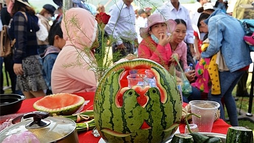 Lễ hội dưa hấu lần đầu tiên tổ chức tại "thủ phủ" dưa Quảng Ngãi