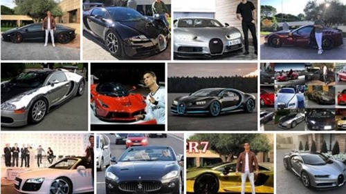 Bộ sưu tập siêu xe ngàn tỷ đồng của Ronaldo khiến người hâm mộ cả thế giới choáng ngợp
