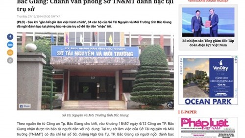 Bắc Giang: "Nóng" chuyện bổ nhiệm PGĐ Trung tâm quan trắc Tài nguyên và Môi trường