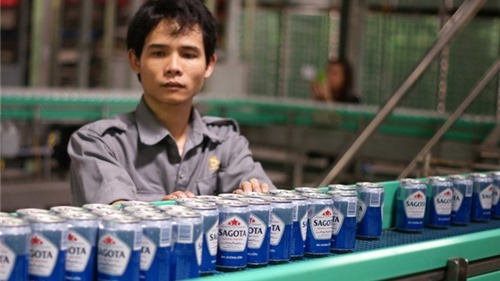 Cận cảnh quy trình sản xuất bia uống không say đầu tiên ở Việt Nam