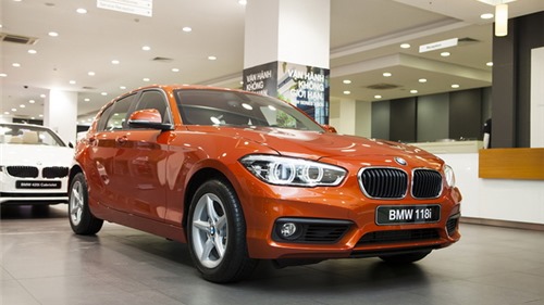 Cận cảnh chiếc BMW 118i vừa ra mắt tại Việt Nam giá 1,3 tỷ đồng