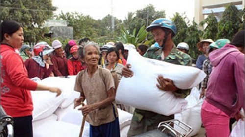 Cấp gạo dự trữ quốc gia cho tỉnh Quảng Bình