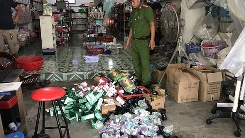 Hà Tĩnh: Tịch thu hơn 600 hộp mỹ phẩm không rõ nguồn gốc xuất xứ