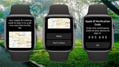 Mã bảo mật Apple ID nay đã hiển thị trên Apple Watch chạy watchOS 6