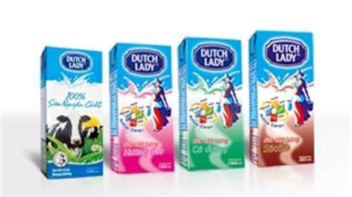 Bảng giá sữa tươi và sữa chua Cô gái Hà Lan (Dutch Lady) 