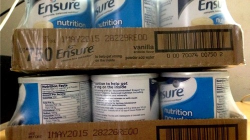 Đề xuất đưa sữa Ensure vào danh mục cấm nhập khẩu
