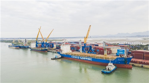 Cảng Chu Lai lần đầu hợp tác xuất khẩu với doanh nghiệp nước ngoài