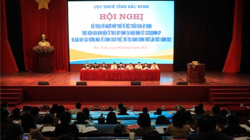 Bắc Ninh: Hơn 2.000 doanh nghiệp tham gia đối thoại về chính sách thuế
