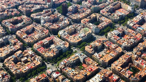 Các thành phố có quy hoạch độc đáo nhìn từ trên cao