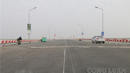 Cầu Thăng Long sẽ chính thức thông xe vào ngày 7/1/2021