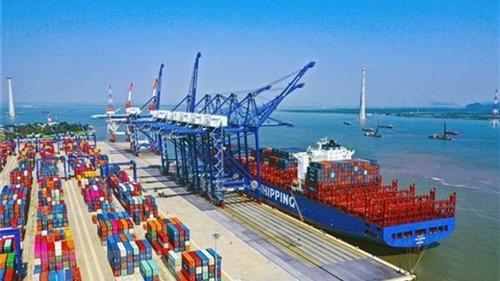 Đề xuất đầu tư 614 tỷ đồng làm đường kết nối cảng Lạch Huyện, Hải Phòng