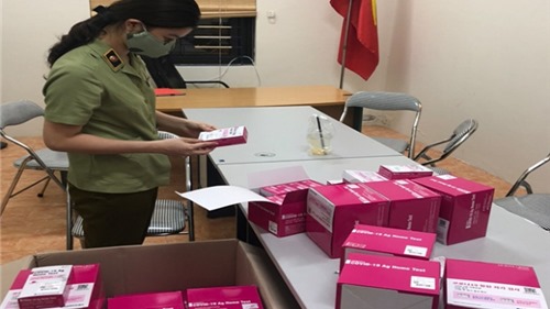 Hà Nội tiếp tục phát hiện cơ sở bán kit test COVID-19 nhập lậu