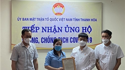 Sun Group ủng hộ Thanh Hóa 10 tỷ đồng phòng, chống dịch Covid-19