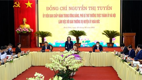 Hà Nội nỗ lực hoàn thành mục tiêu đưa 8 huyện lên quận