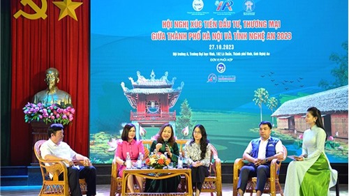 Tăng cường xúc tiến đầu tư, thương mại giữa Hà Nội và Nghệ An