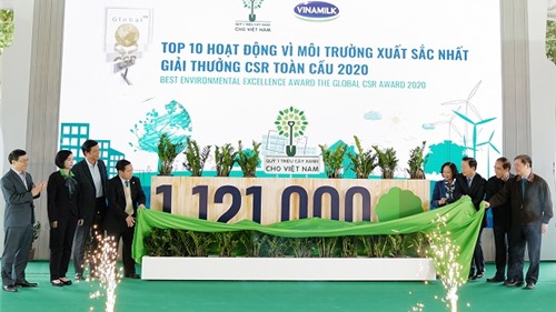 Hành trình ý nghĩa với 1.121.000 cây xanh được trồng cho Việt Nam