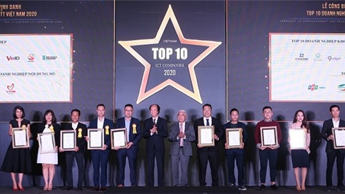 VinID giành 2 giải thưởng "Top 10 doanh nghiệp ICT Việt Nam" 2020