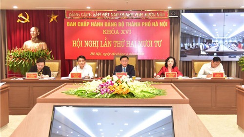 Thành ủy Hà Nội họp xem xét 5 nội dung quan trọng