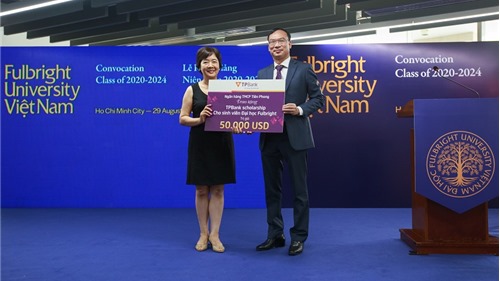 TPBank trao học bổng 50.000 USD cho sinh viên Đại học Fulbright Việt Nam