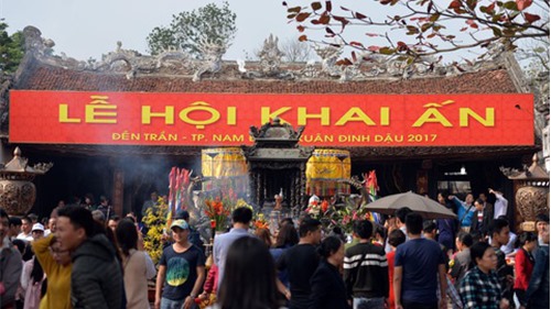 Nam Định dừng Lễ hội Khai ấn đền Trần 2020 để đề phòng dịch Corona