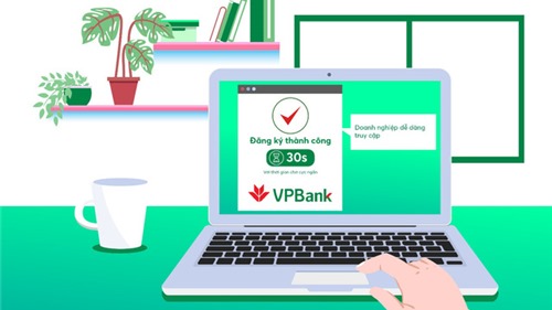 Doanh nghiệp đăng ký tài khoản online tại VPBank hưởng ưu đãi khủng