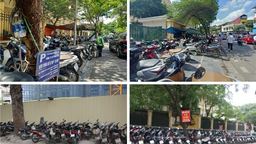 Hà Nội: Khắc phục lỗ hổng quản lý từ vấn nạn bãi gửi xe "chiếm giữ" vỉa hè 